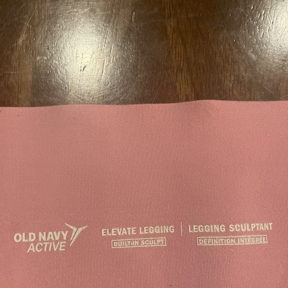 Old Navy Pink leggings-xl-size 12 - Picture 2 of 3
